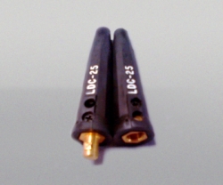 LENCO Cable Connector Dinse Set Black